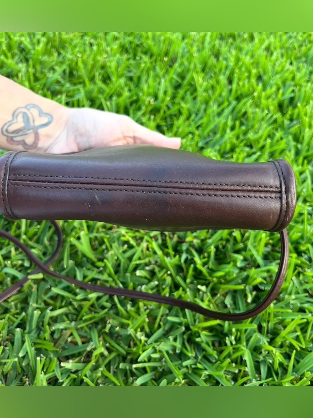 Vintage Coach Abby zip Leather Crossbody - Picture 3 of 3